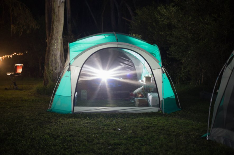 Coleman Event Dome L With 4 Screen Walls + 2 Doors-5